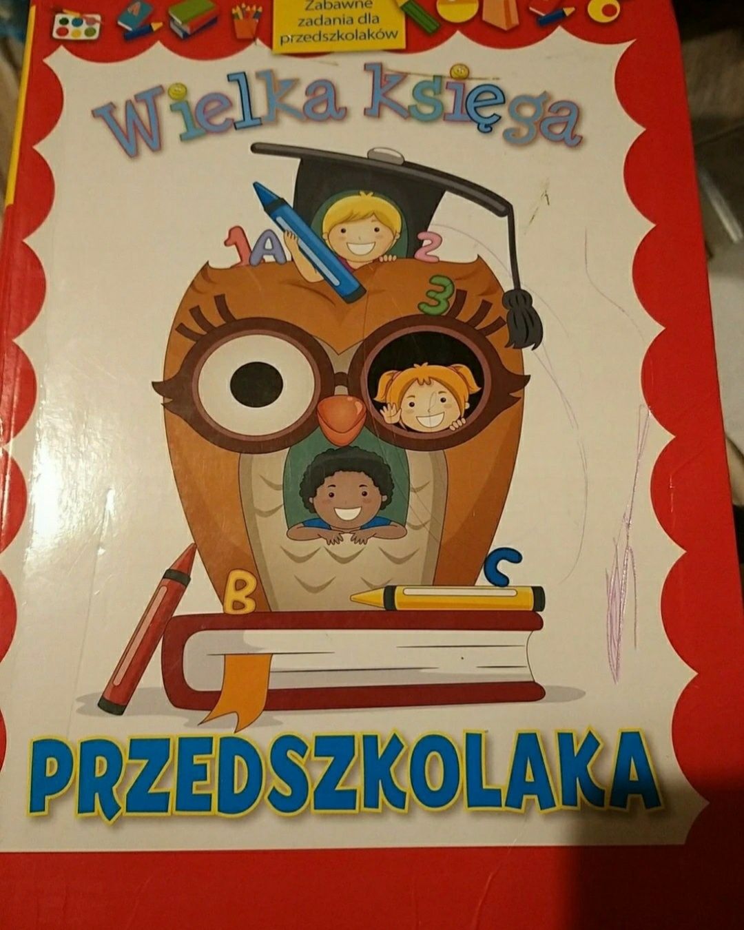 Wielka księga przedszkolaka dla dzieci zadania