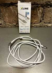 Kabel Iphone lightning 2m Xline