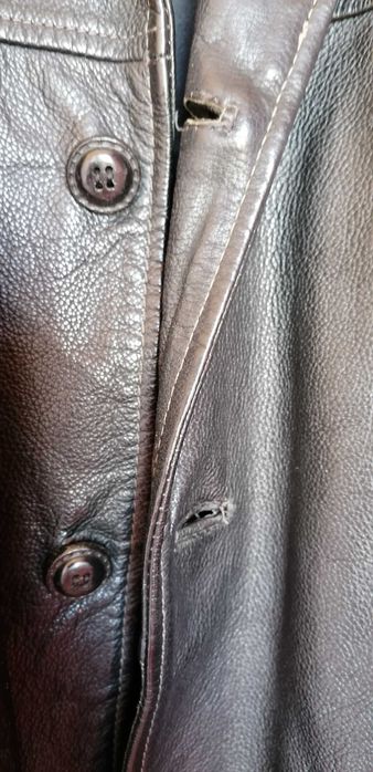 męska czarna kurtka skórzana