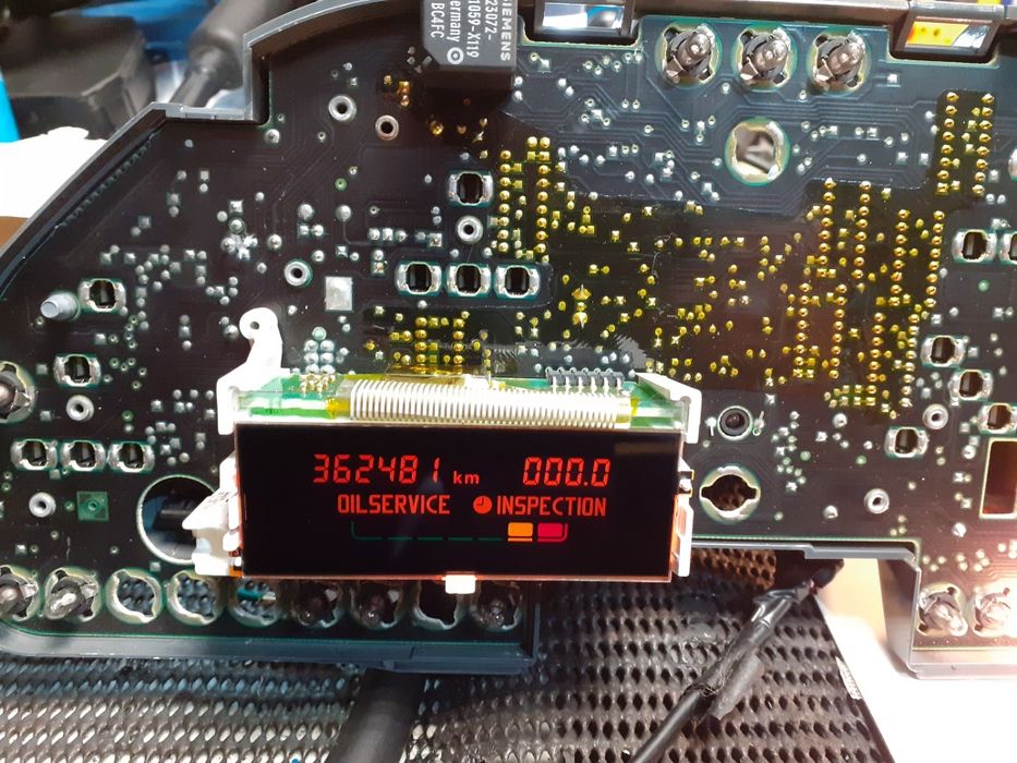 Bmw e34 525tds quadrante.