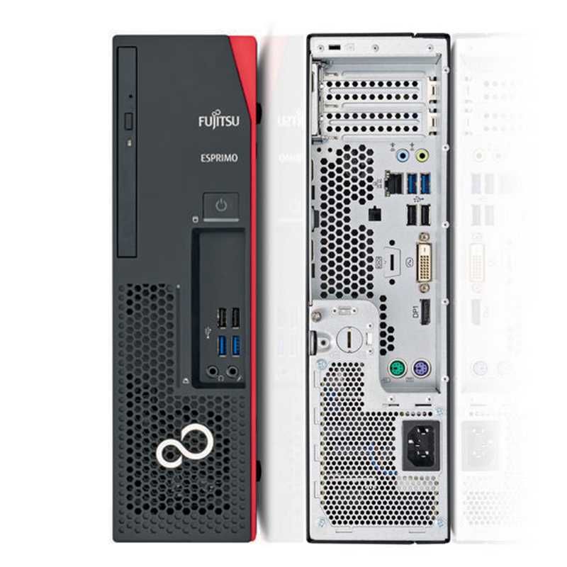 Pç Fujitsu D538/E85+ 9ªG|i3.9100-4.2G|16G|SSD+HDD|Wifi+BT|DVI/DP|W11