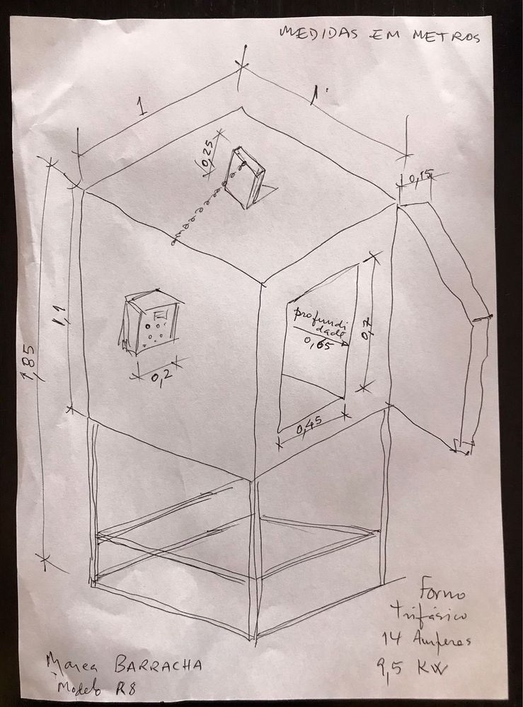 Mufla / Forno cerâmico cerâmica