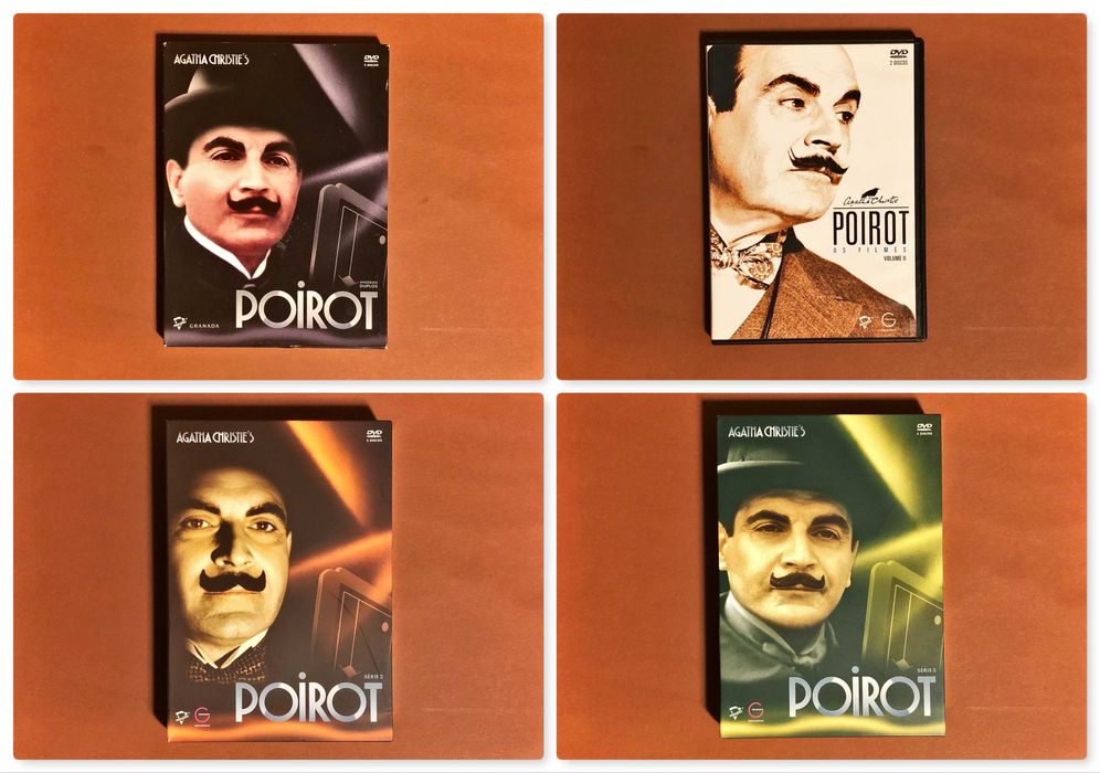 SÉRIE DVD Agatha Christie Hercule Poirot DIVERSOS