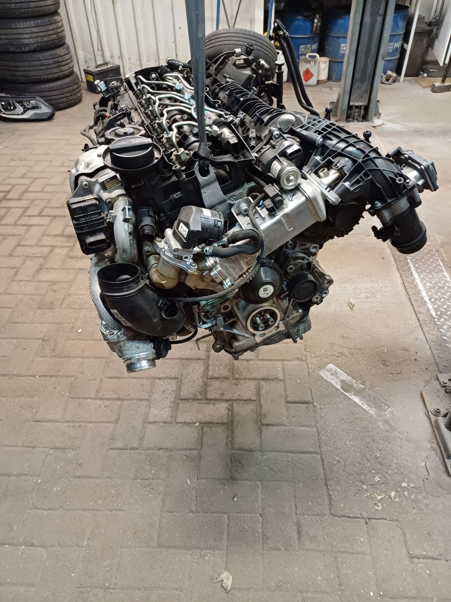 Silnik BMW 3,0 diesel N57D30B n57 306KM kompletny turbosprężarka wtrys
