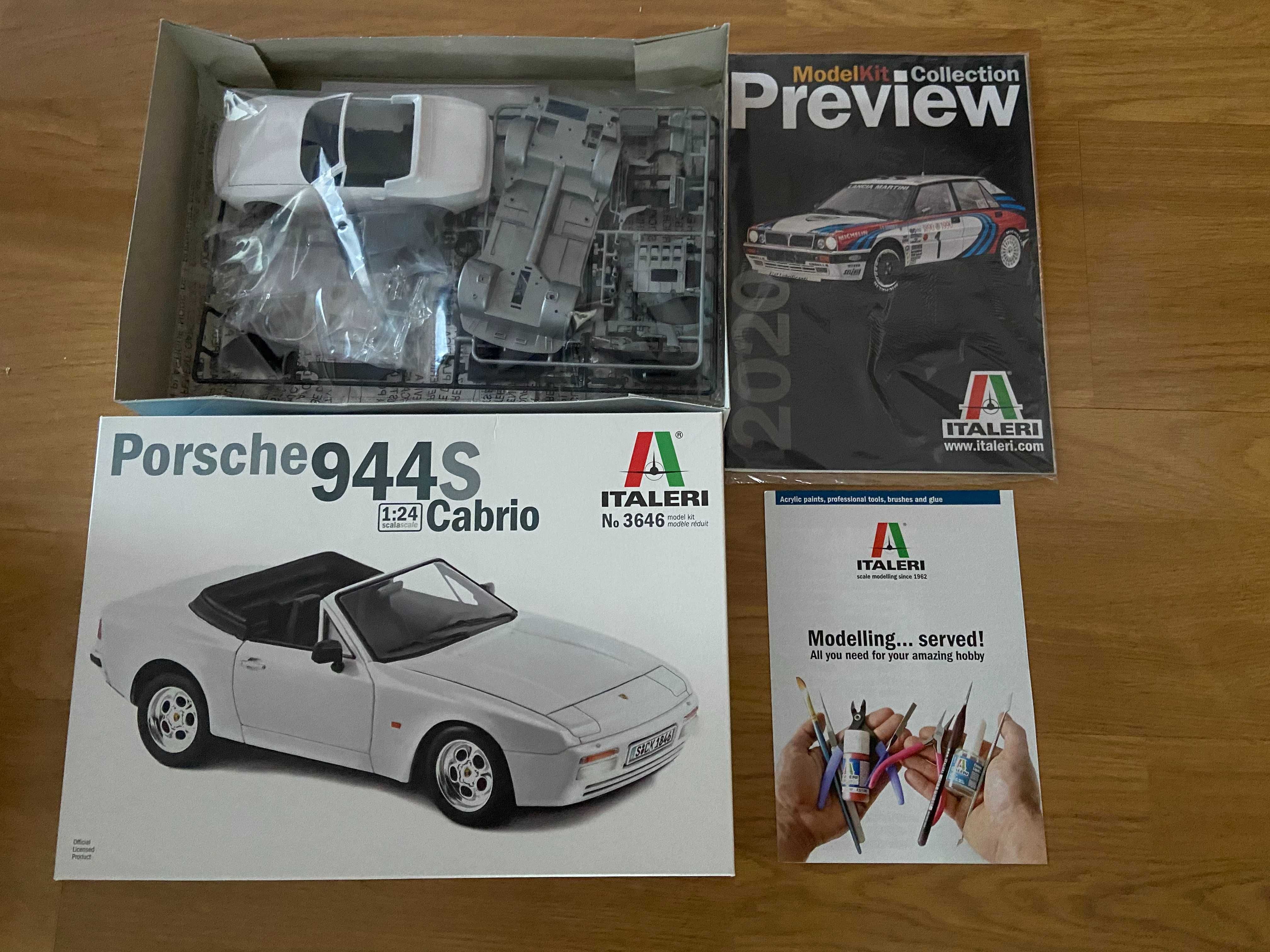 Italeri 3646 Porsche 944S Cabrio 1:24 na Prezent