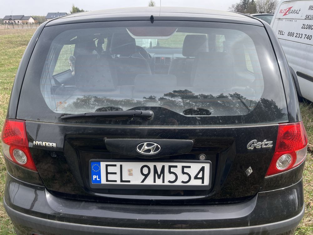 Hyundai Getz - klapa tyl tylna - inne