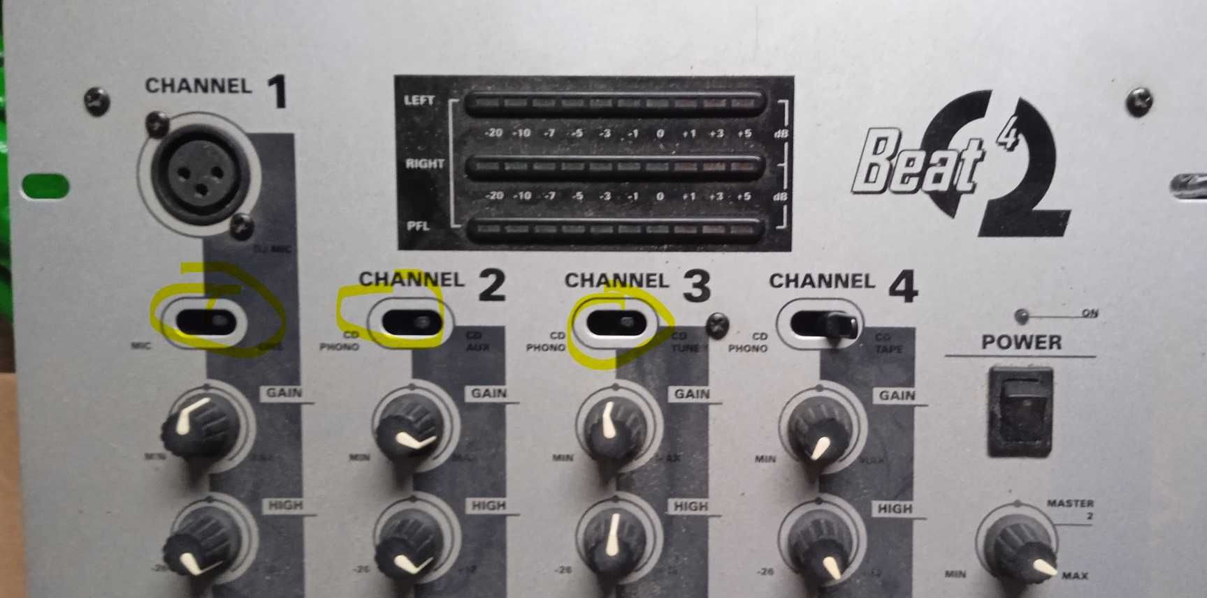 Mikser JB Systems BEAT 4