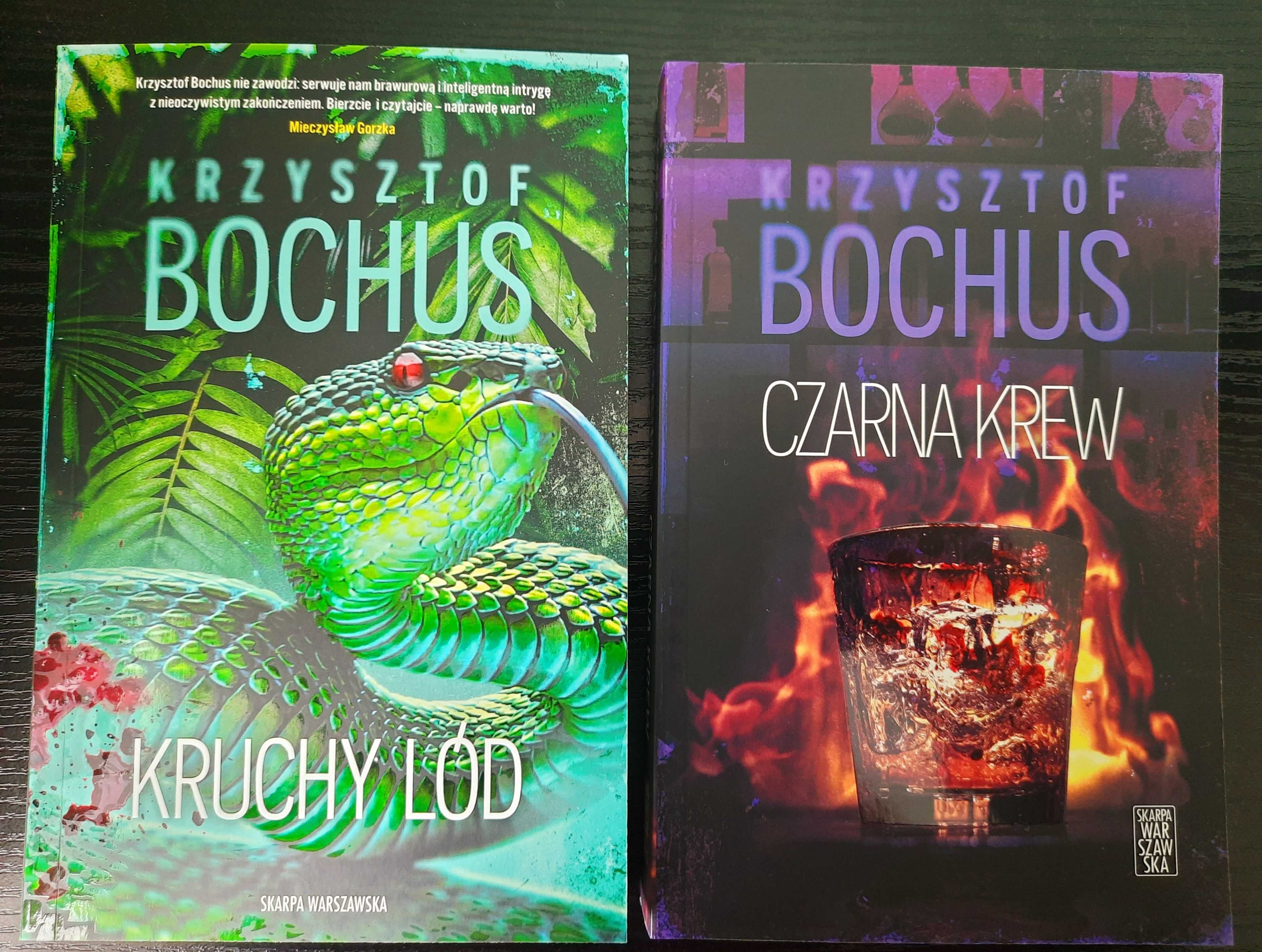 "Czarna krew" i "Kruchy lód" Krzysztof Bochus