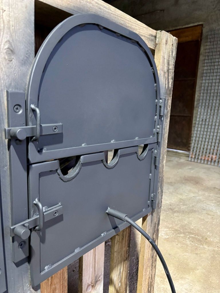 Porta para forno a lenha