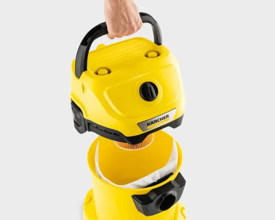 WYDAJNY Karcher WD 3 Odkurzacz Przemysłowy 17L Funkcja Wydmuchu 1000W