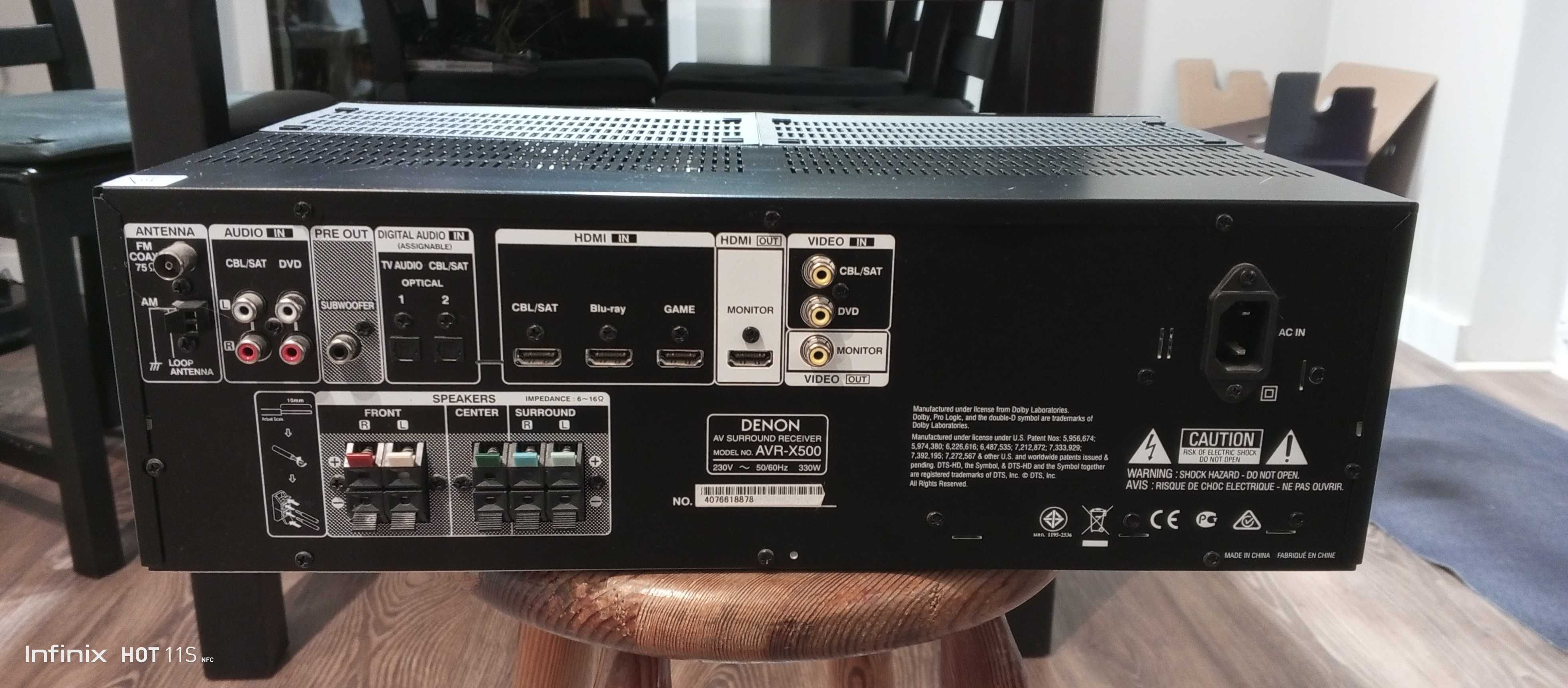 Amplituner Denon AVR-x500