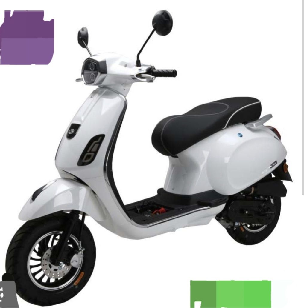 Skuter JM GT Line 50 cc Blanc Euro 4,