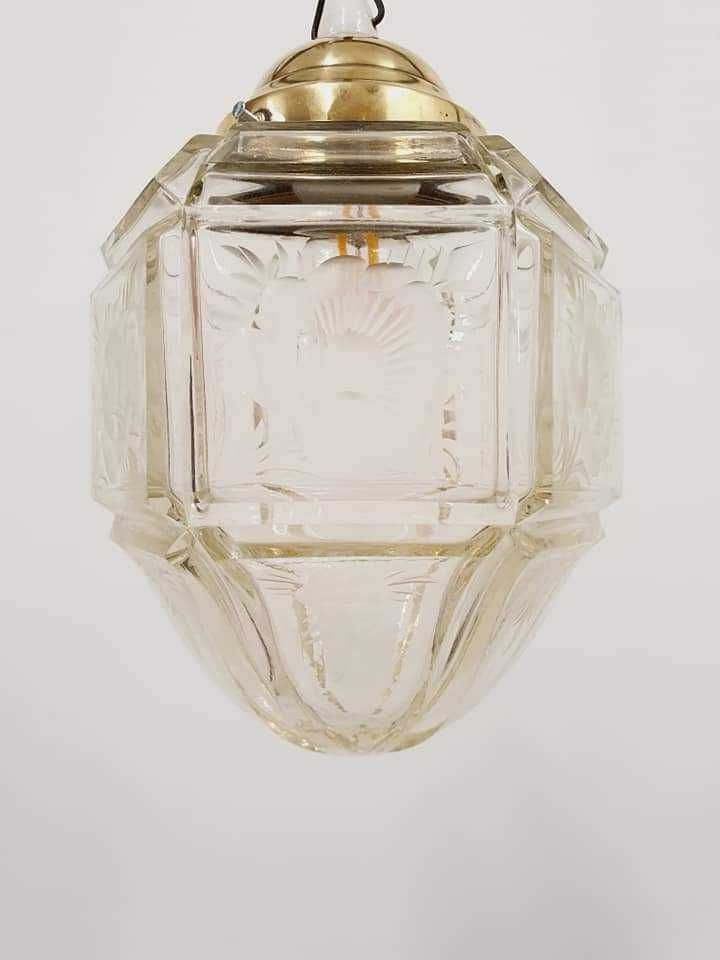 Para Lamp Stropowych Art Deco
