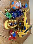 Zabawki mix, helikopter, strazsk sam, super wings