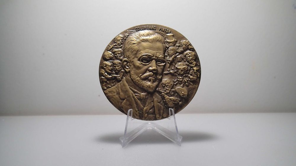 Medalha de Bronze de Columbano, Pintor