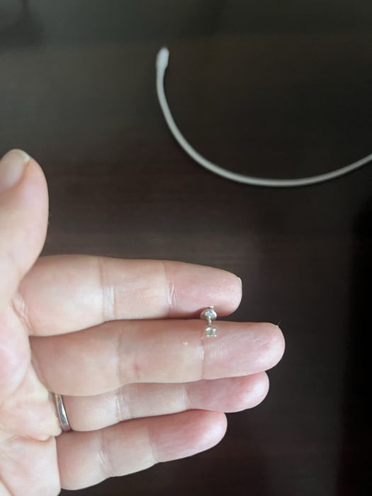 Моносережка з діамантом