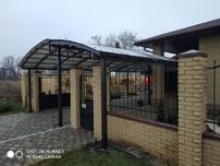 Изготовление авто-навесов в Днепре