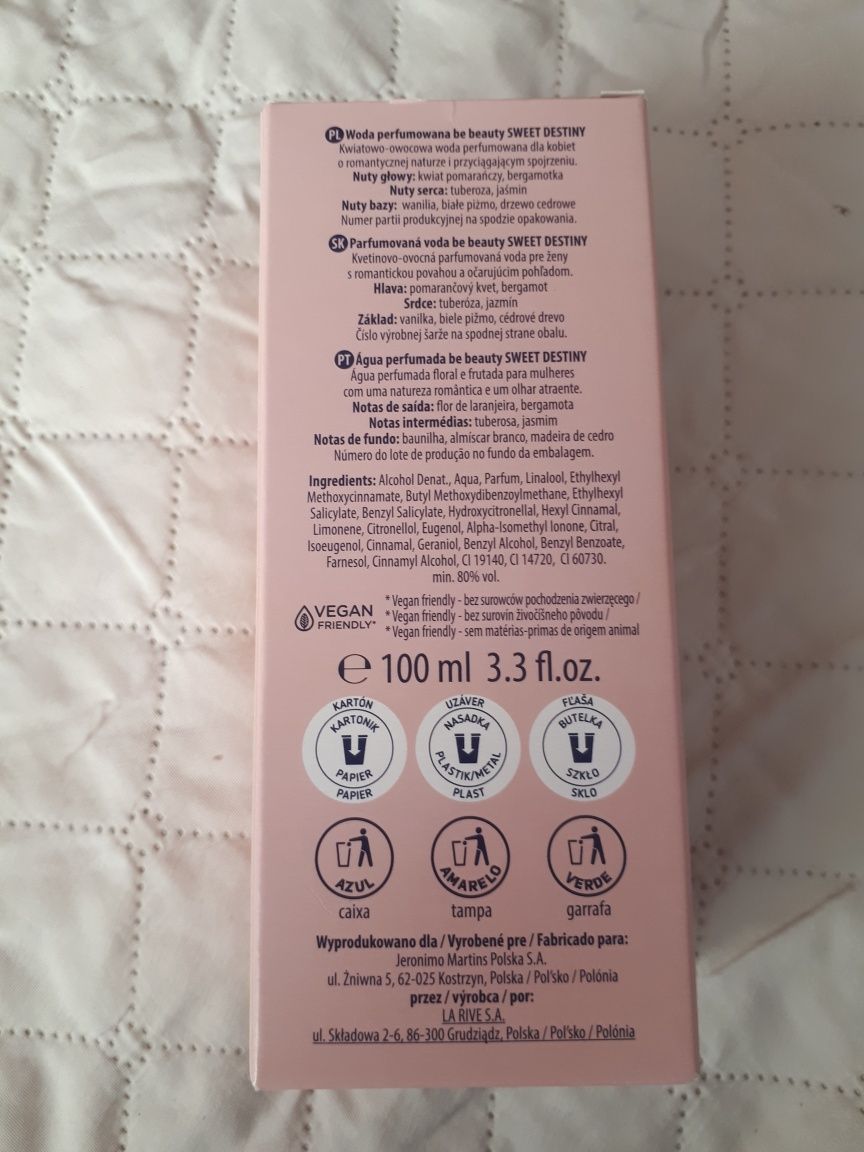 Perfumy Sweet destiny 100ml