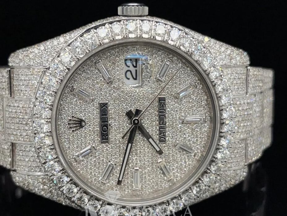 Rolex date just iced out