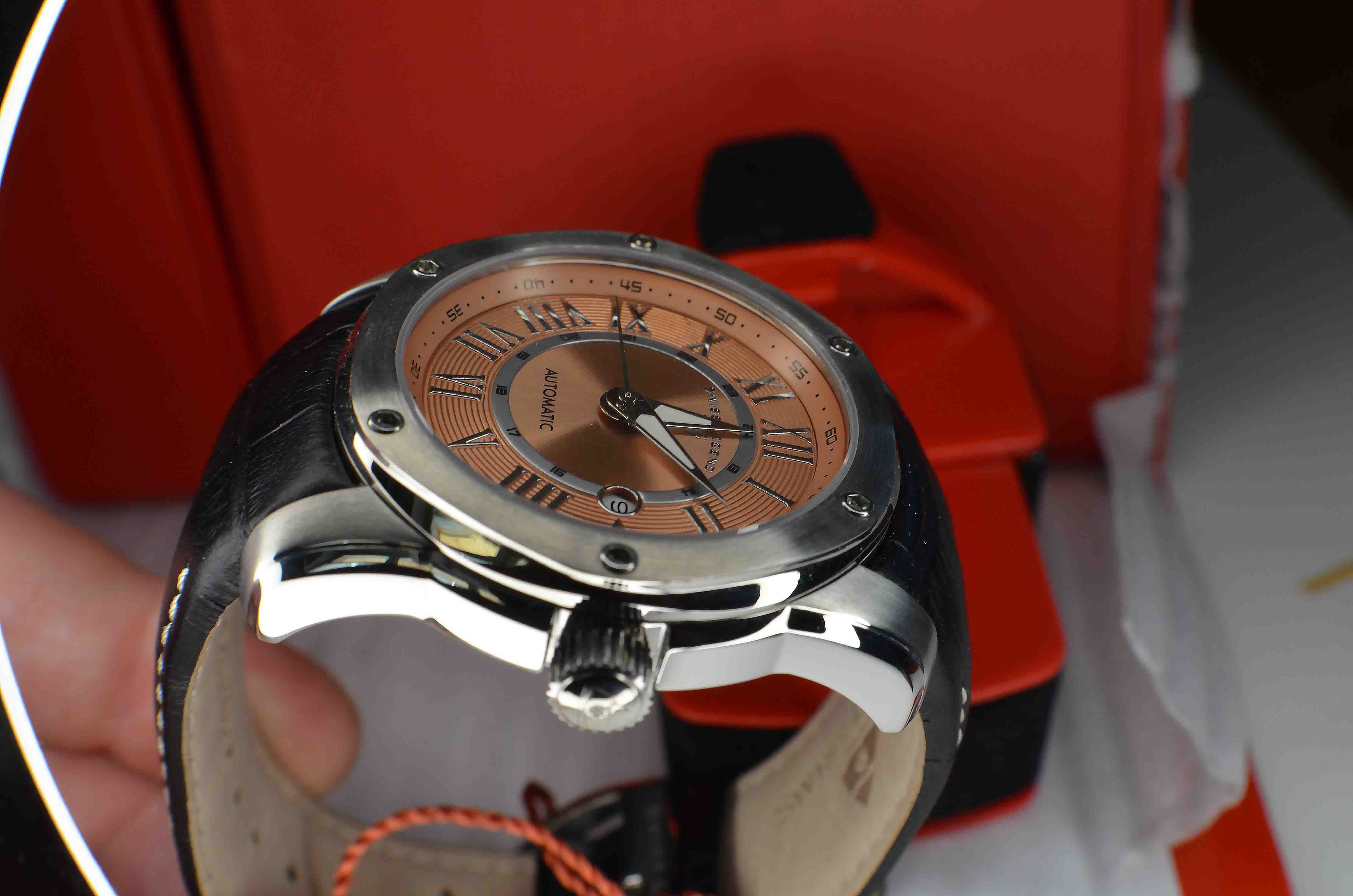 SL traveler swiss automatic 18jewels. оригінальний годинник.