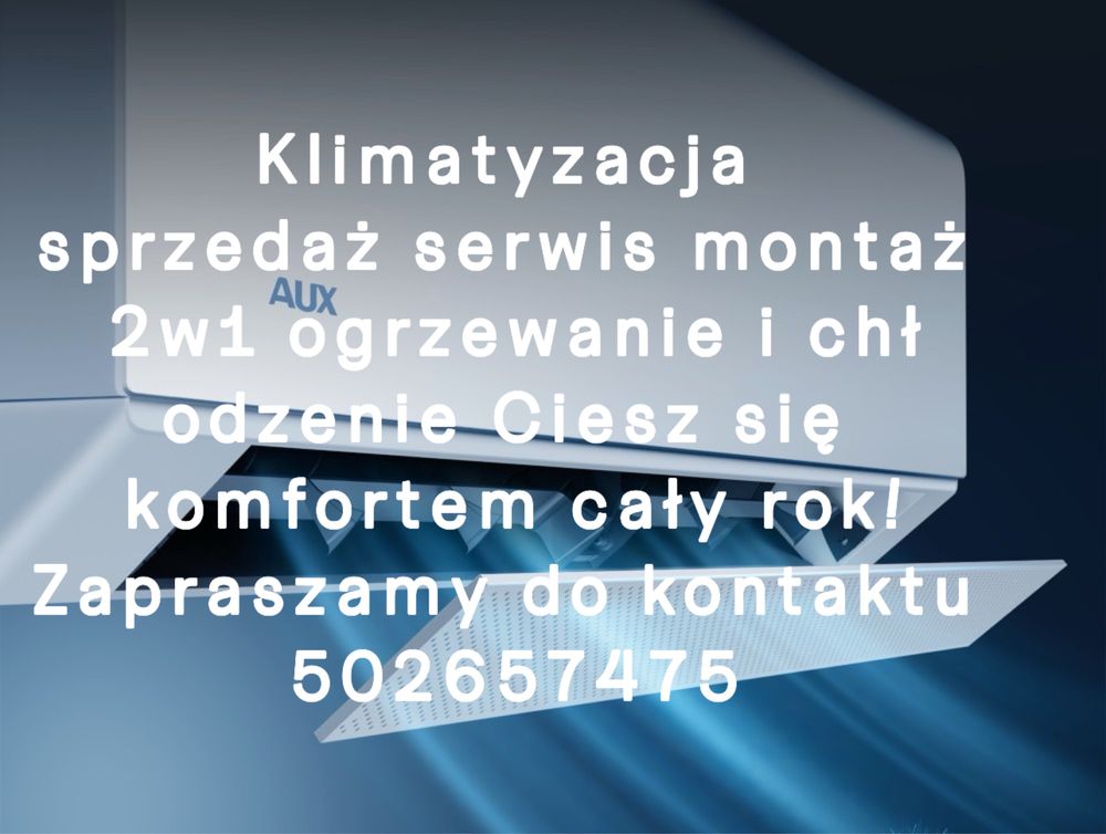 Klimatyzacja już od 2999 zlotych z montażem