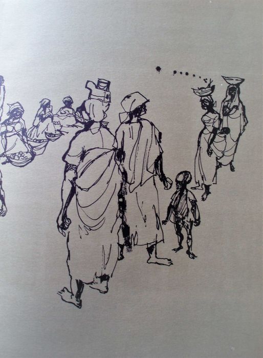 Livro com 75 ilustrações de Thomaz de Mello - " Feitiço "