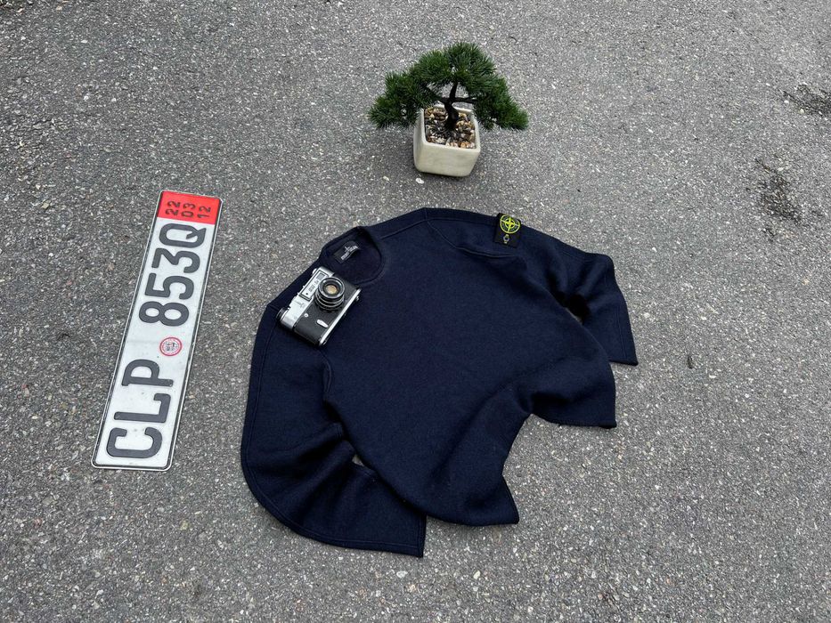 [S-M Size] Stone Island Wool Sweatshirt Archive вінтажний