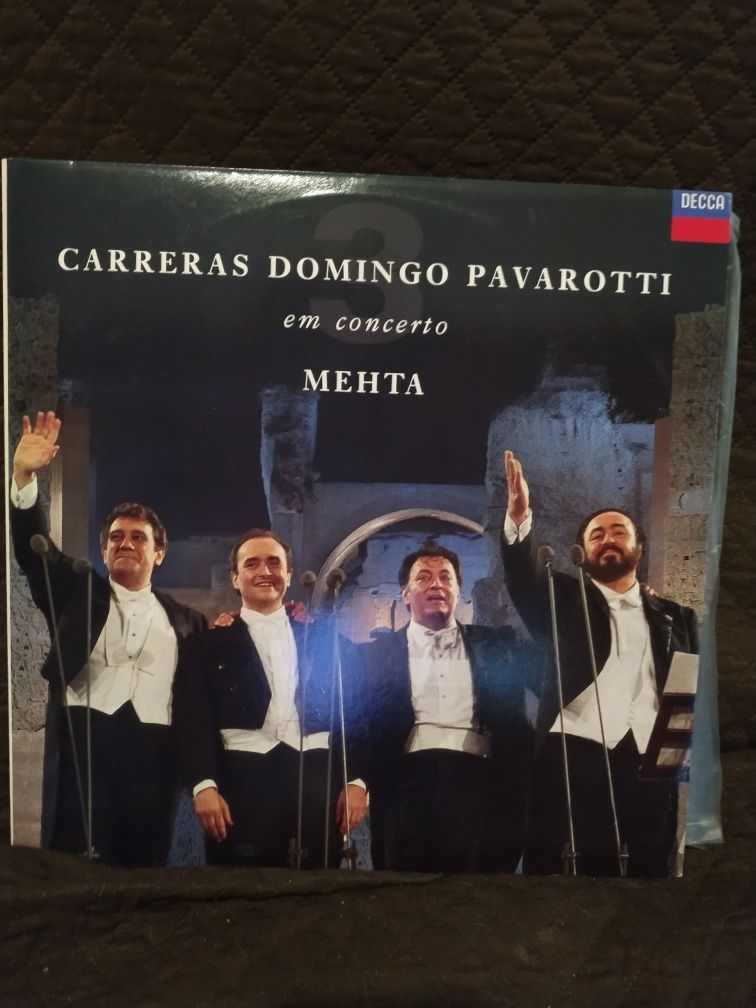 Discos vinil (Paul McCartney, L. Pavarotti)
