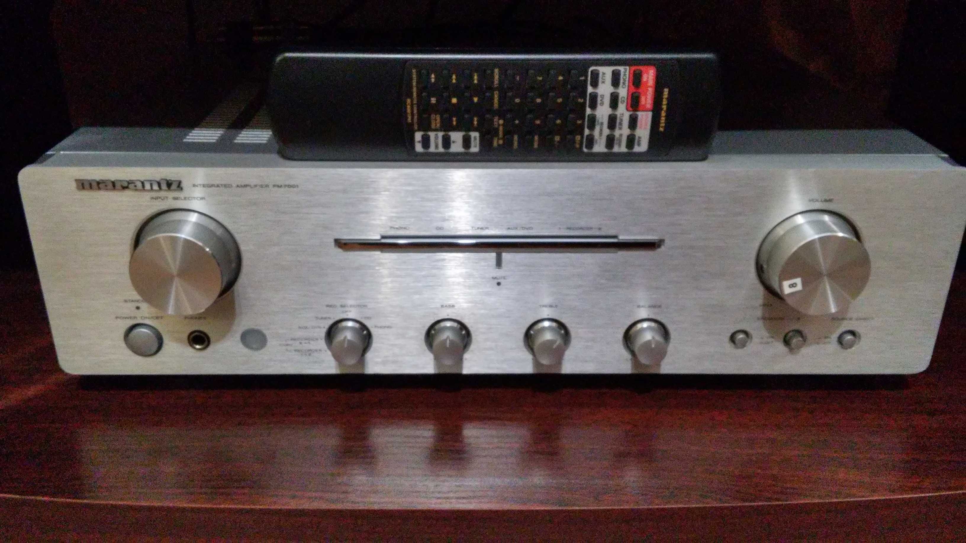 акустика EPOS M22I,  усилитель MARANTZ PM 7001