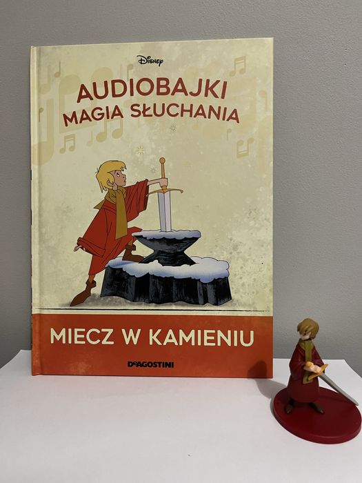 Audiobajki Disney Książka + Figurka nr 28 - Miecz w Kamieniu
