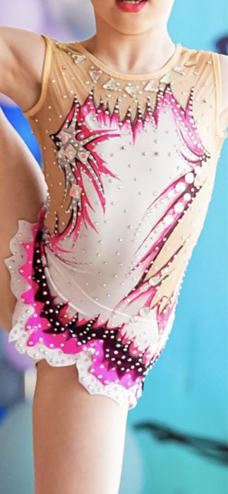 Купальник для художньої гімнастики гімнастичний для виступів