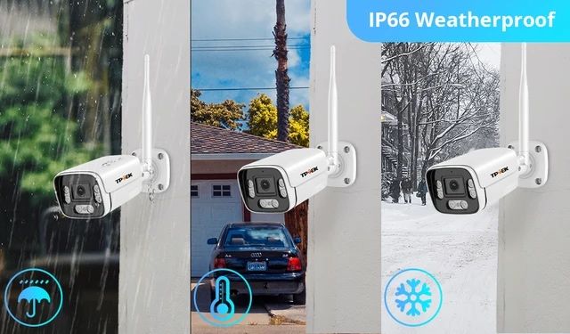 Kamera monitoring 4K UltraHD 5MP WiFi TEPTEK karta pamięci