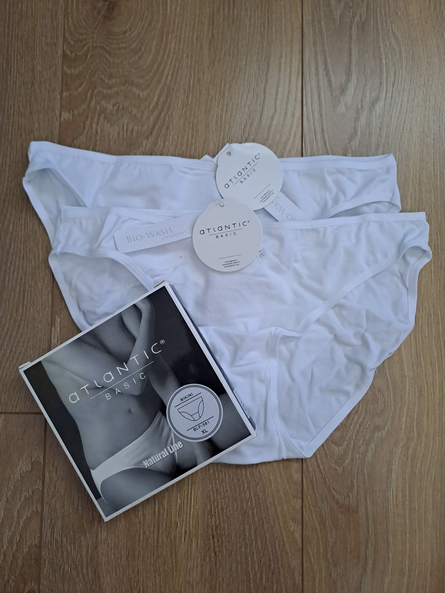 Majtki damskie Atlantic, rozmiar XL, 2PACK, bikini