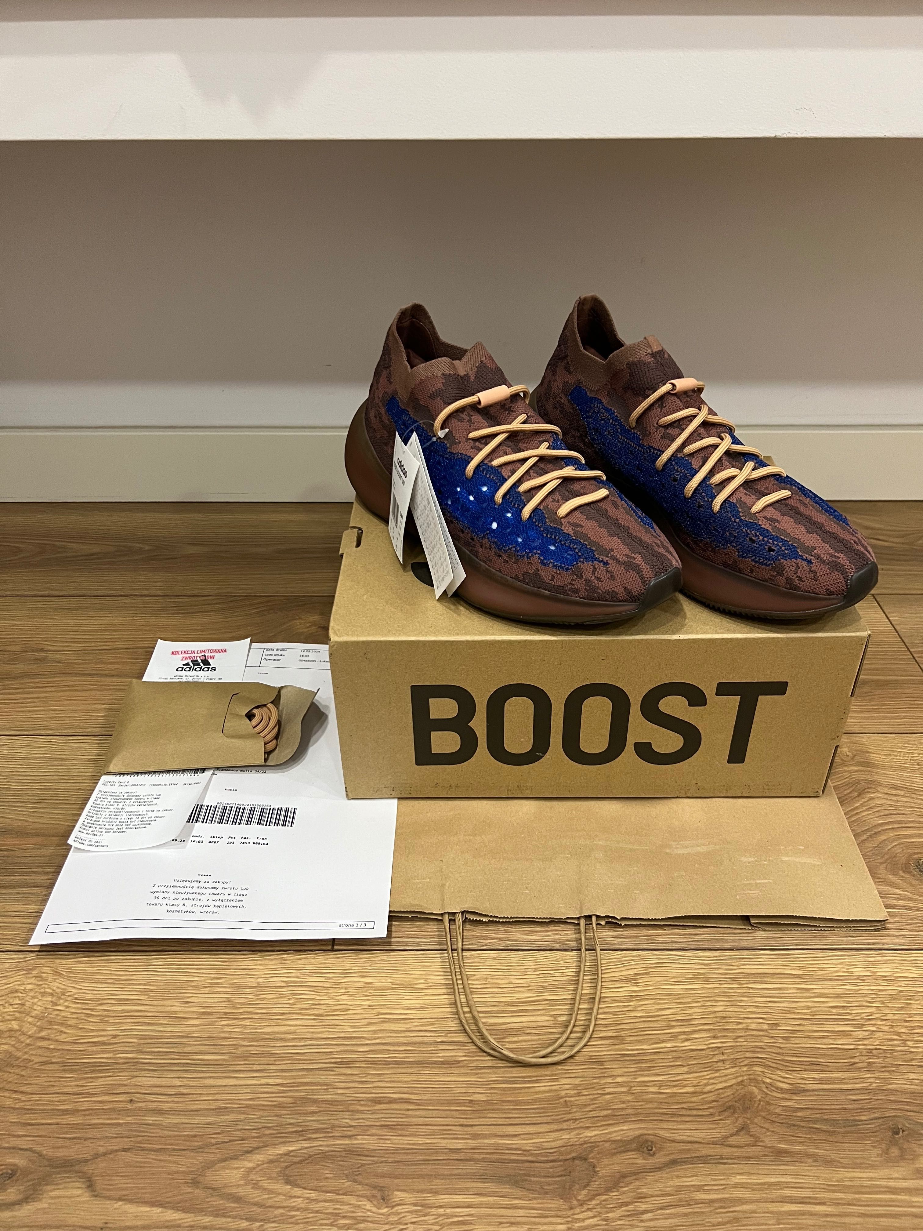 Sneakersy Adidas Yeezy Boost 380, 44, azure