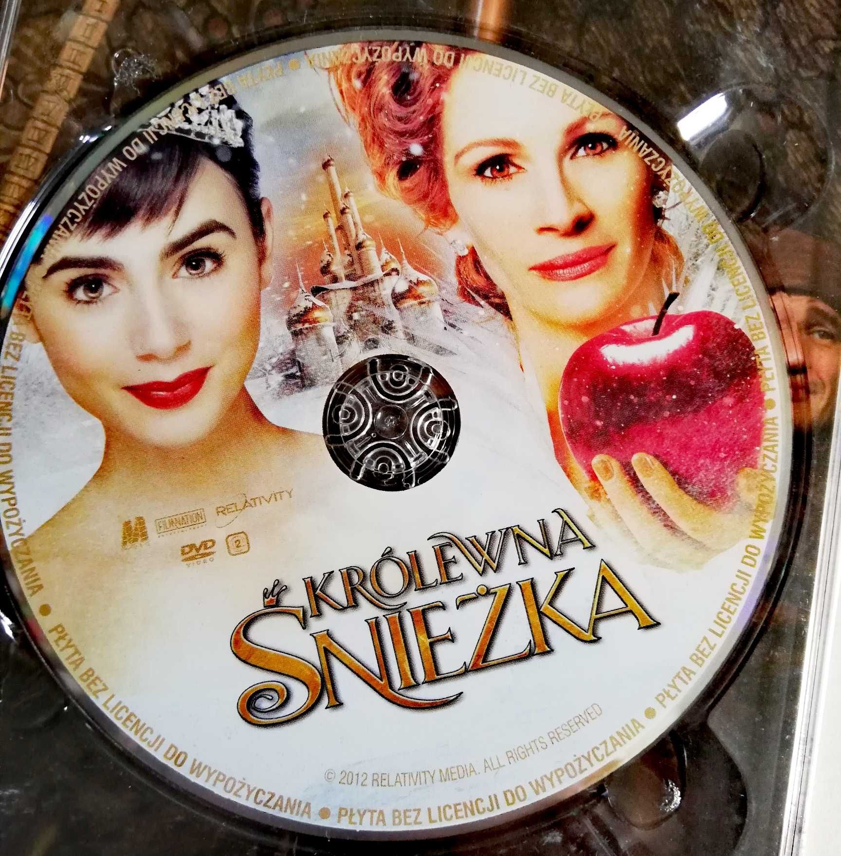 Królewna Śnieżka film dvd Julia Roberts Lily Collins
