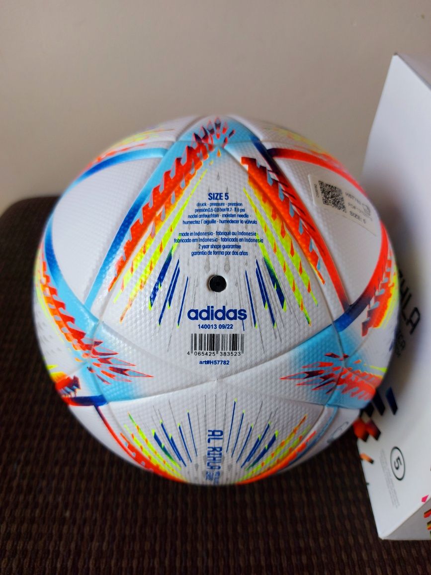 Piłka Adidas Al Rihla League Ball 2022 r 5 + BOX