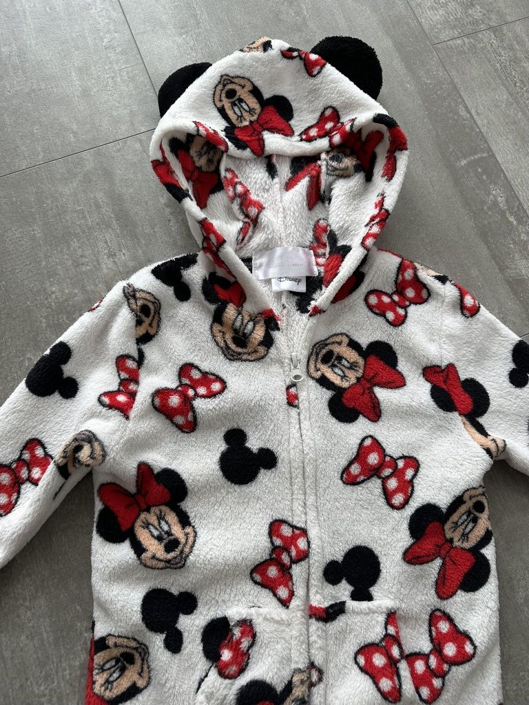 Pidżama pajac kombinezon Disney Myszka Minnie