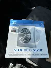 Extrator de casa de banho SILENT 100 CZ SILVER