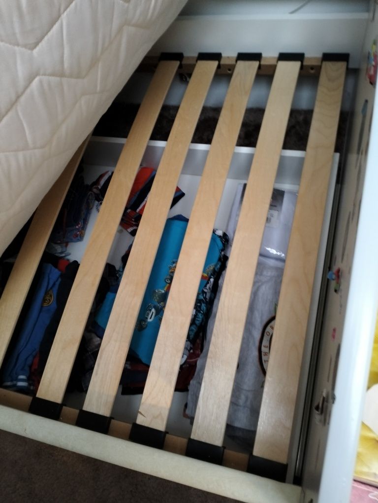 Łóżko dla dziecka 90x160 z koparką