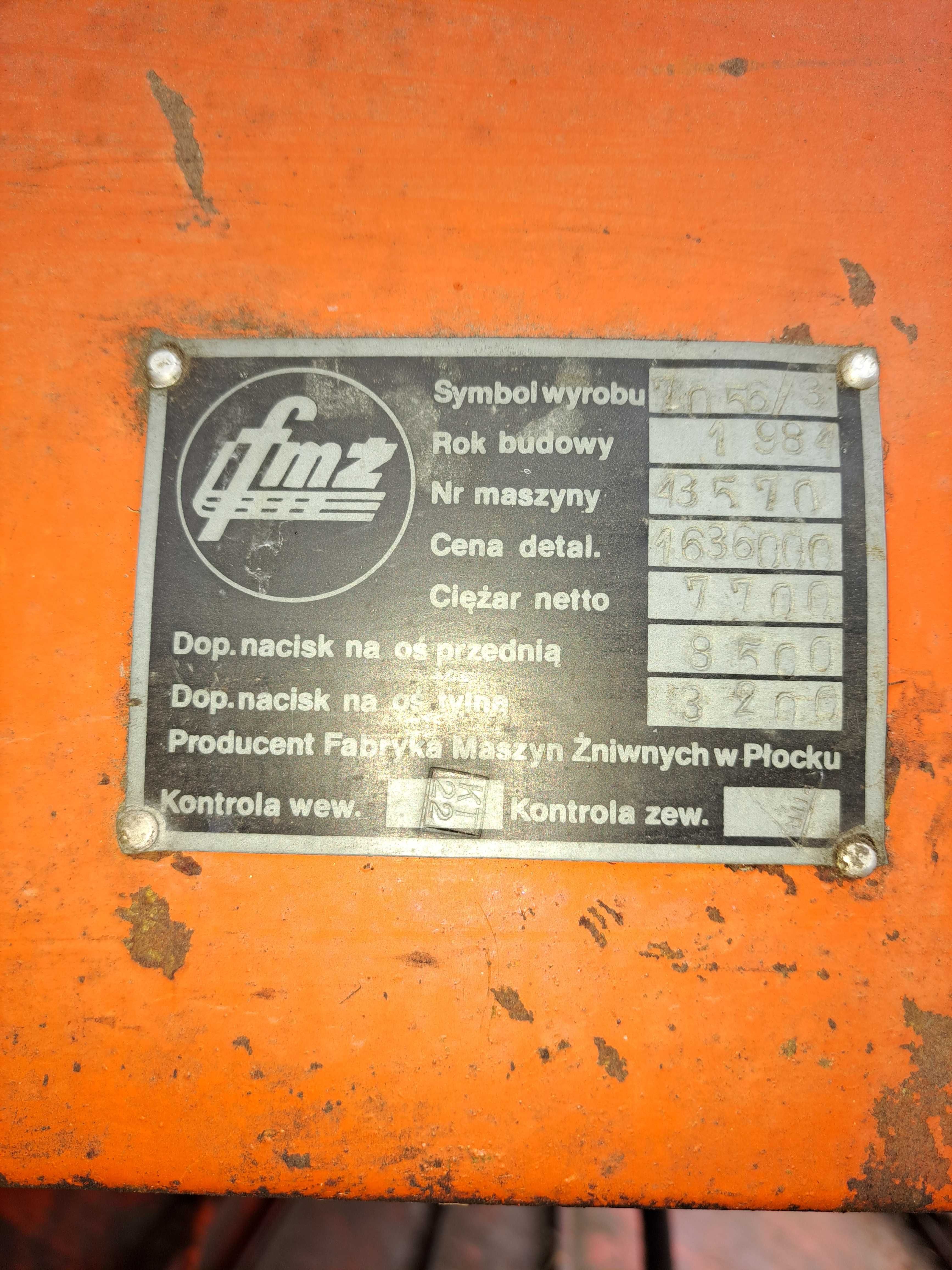 Kombajn bizon ZO56