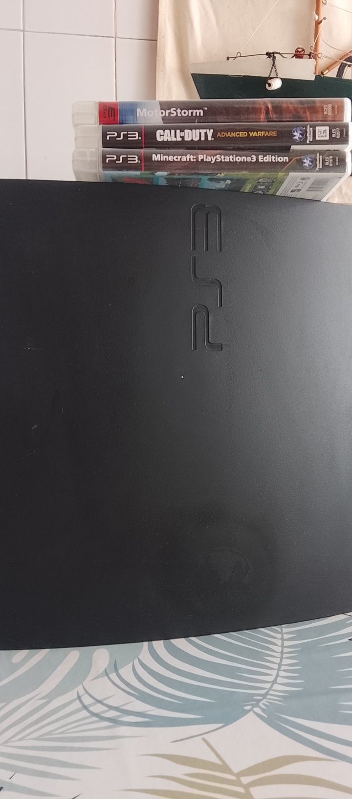 PS3 mais 3 jogos