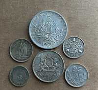 Монеты серебро мира
