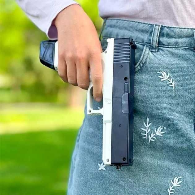 Водяний пістолет акумуляторний Water Gun Glock з 2 обоймами для води