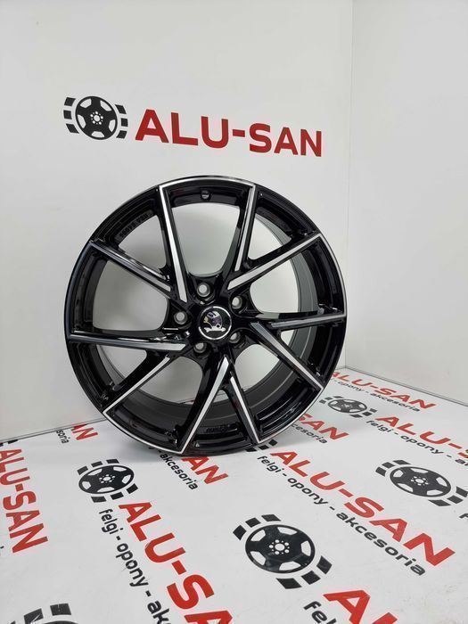 Nowe alufelgi SKODA 18" 5x112 KaroQ KodiaQ Octavia SuperB - Czarne