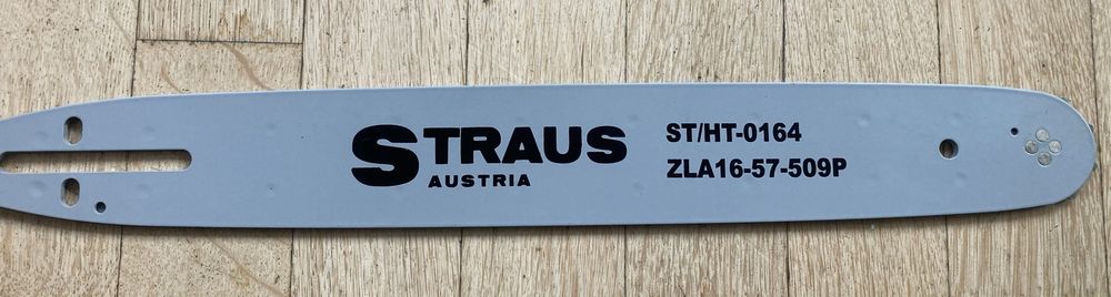 Nowa Prowadnica do Piły Łańcuchowej Straus Austria 14" 3/8" 52 zęby