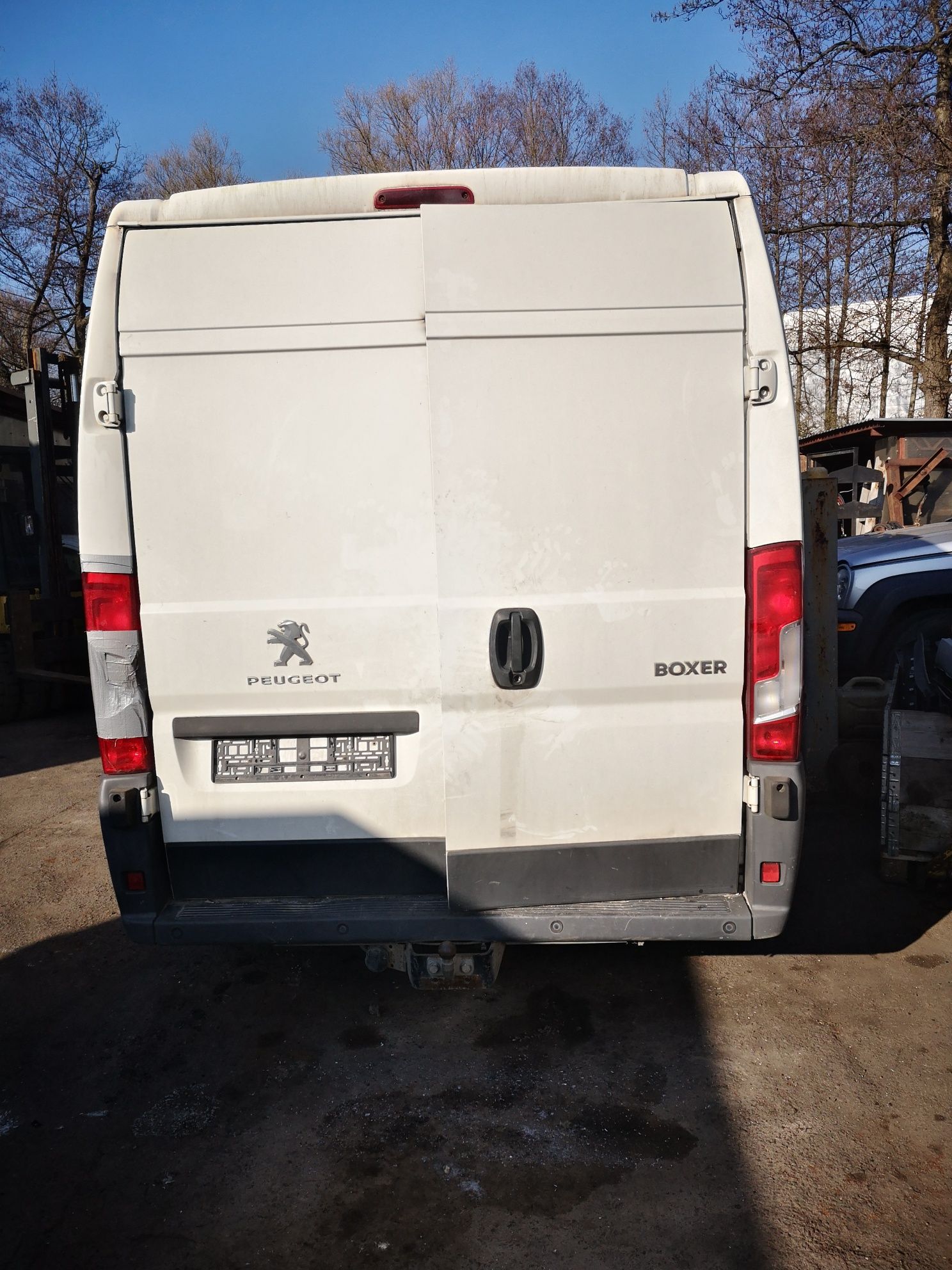 Zderzak tył Peugeot boxer III