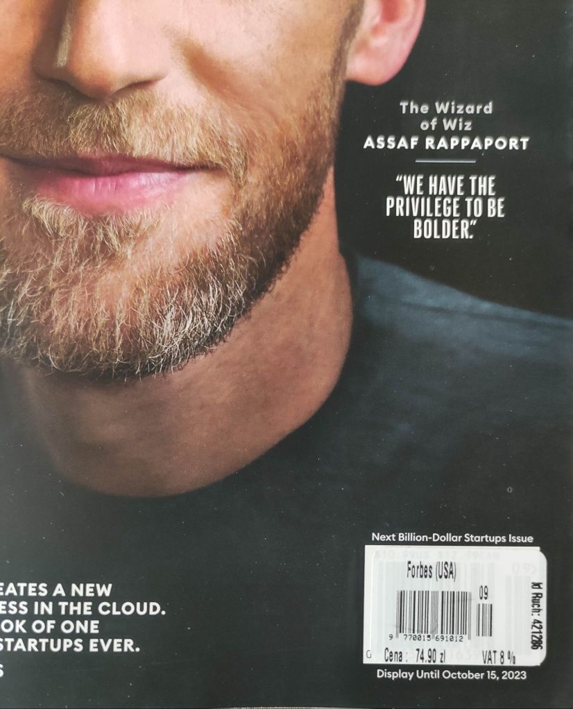 Forbes USA 11/23 Cloud Security, Wealth Advisors Next Gen Startups