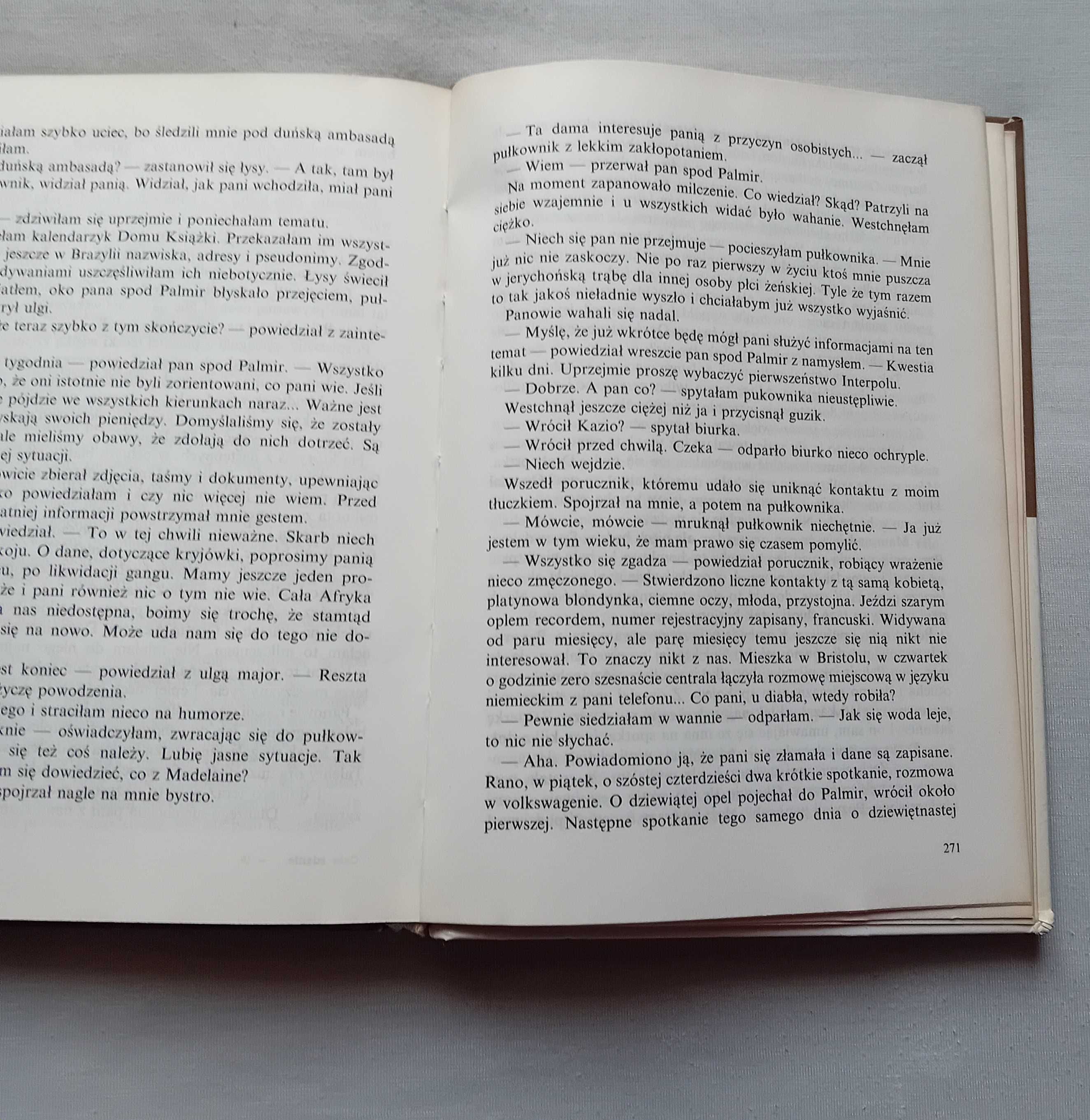 Joanna Chmielewska. Całe zdanie nieboszczyka. Interart, 1991 r.