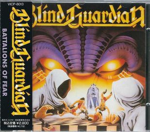 CD Blind Guardian - Battalions Of Fear (Japan 1990)