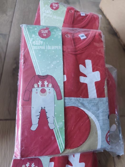 Pajacyki świąteczne dziecięce 50 szt